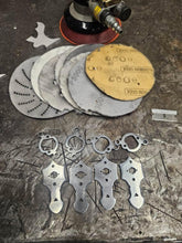 Load image into Gallery viewer, Vester Mfg x Hooper x Ruethless Irons Damascus Micro Dot