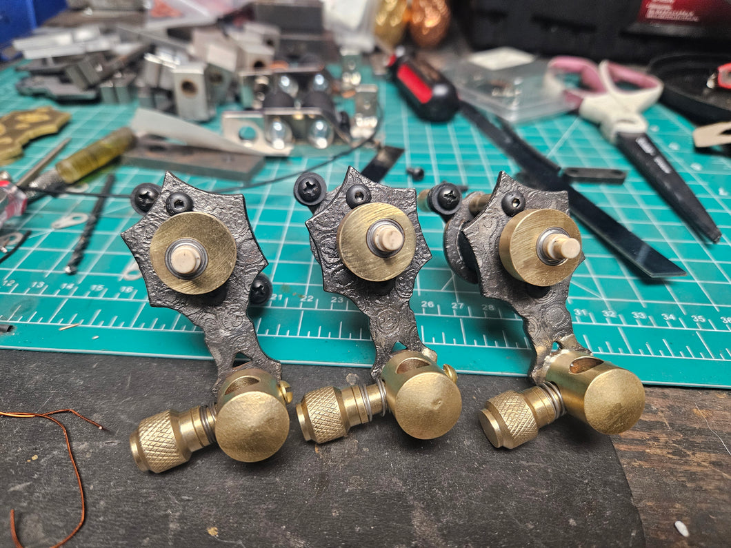 Vester Mfg x Hooper x Ruethless Irons Damascus Micro Dot